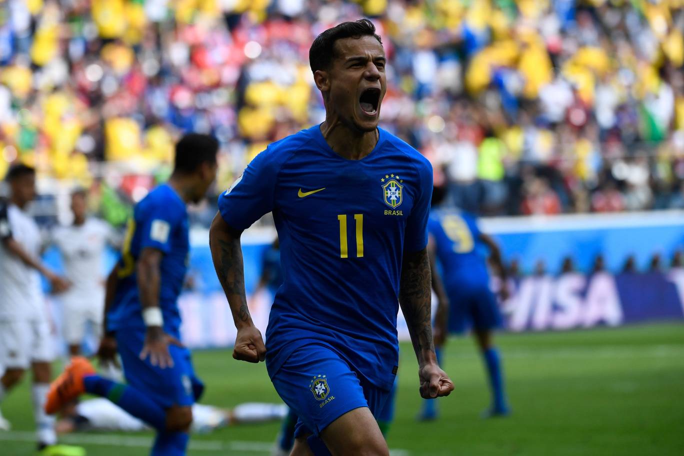 Brazil 2 Costa Rica 0
